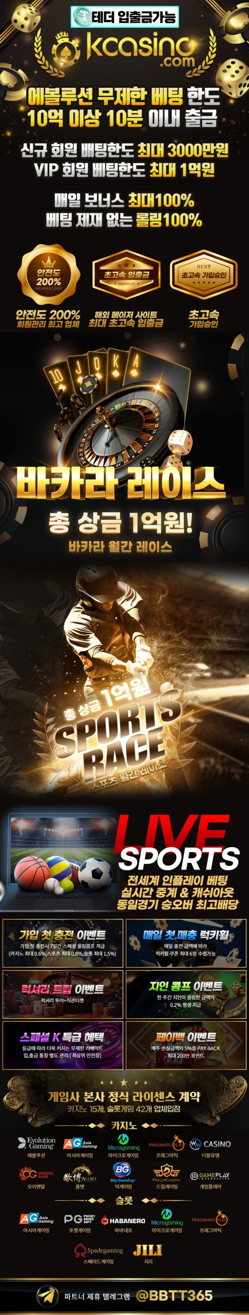 카지노 상세 안내 이미지